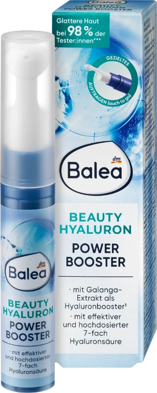 Balea, Beauty Hyaluron, Power Booster Serum, 10 ml