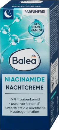 Balea, Niacinamide, night cream, 50 ml