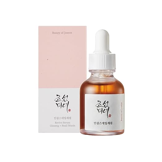 Beauty of Joseon Repair Serum: Ginseng Snail Mucin 30 ml, Korean Skincare