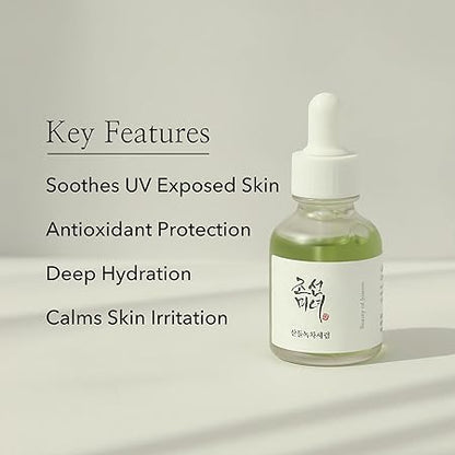 Beauty of Joseon Serum Line Calming Serum Green Tea + Panthenol, Korean Skincare