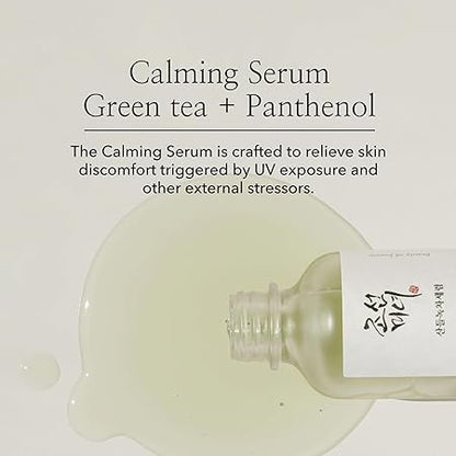 Beauty of Joseon Serum Line Calming Serum Green Tea + Panthenol, Korean Skincare