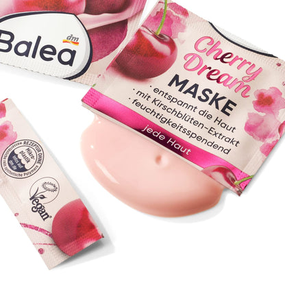 Balea Cherry Dream Face Mask (2 x 8 ml)