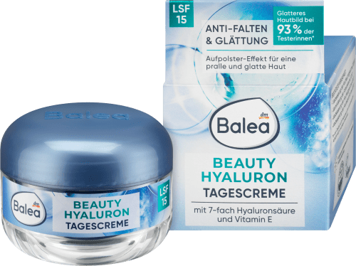 Balea, Beauty Hyaluron, Anti Wrinkle Face Cream, SPF 15, 50 ml