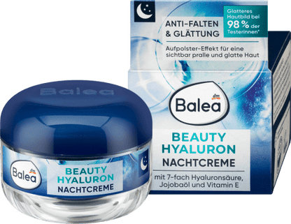 Balea, Beauty Hyaluron, Night Face Cream, 50 ml