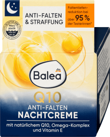 Balea, Q10 , Anti-wrinkle night cream , 50 ml