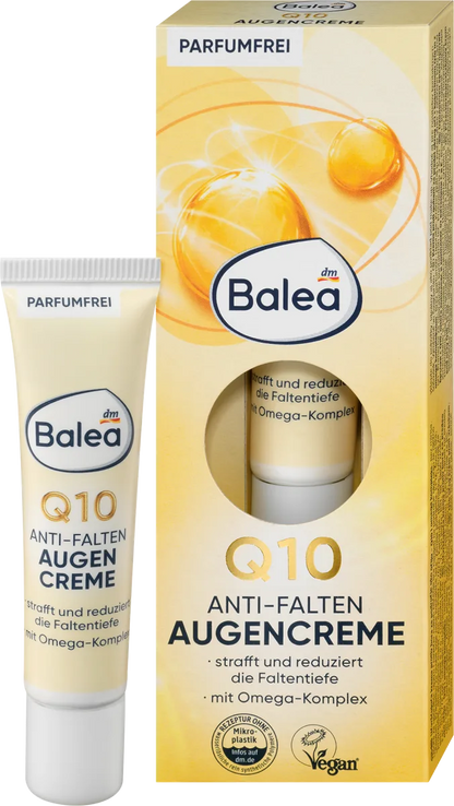 Balea Eye Cream Q10 Anti-Wrinkle, 15 ml