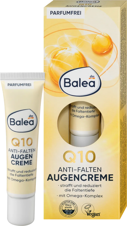 Balea Eye Cream Q10 Anti-Wrinkle, 15 ml