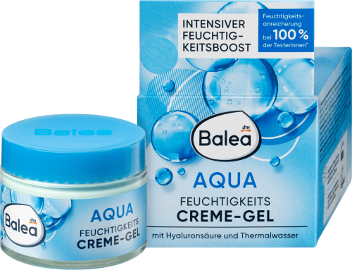 Balea, Aqua, Face cream, moisturising gel, 50 ml