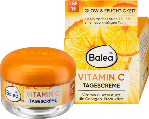 Balea, Vitamin C, Day Face Cream, SPF 15, 50 ml