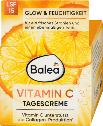 Balea, Vitamin C, Day Face Cream, SPF 15, 50 ml