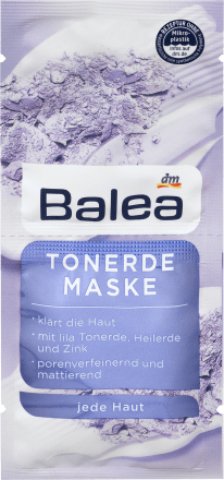 Balea, Face Mask , Clay face mask (2x8 ml), 16 ml