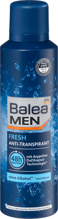 Balea MEN Antiperspirant Deospray Fresh 200 ml