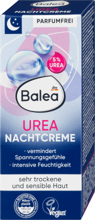 Balea, Urea, Night cream 5% Urea, 50 ml